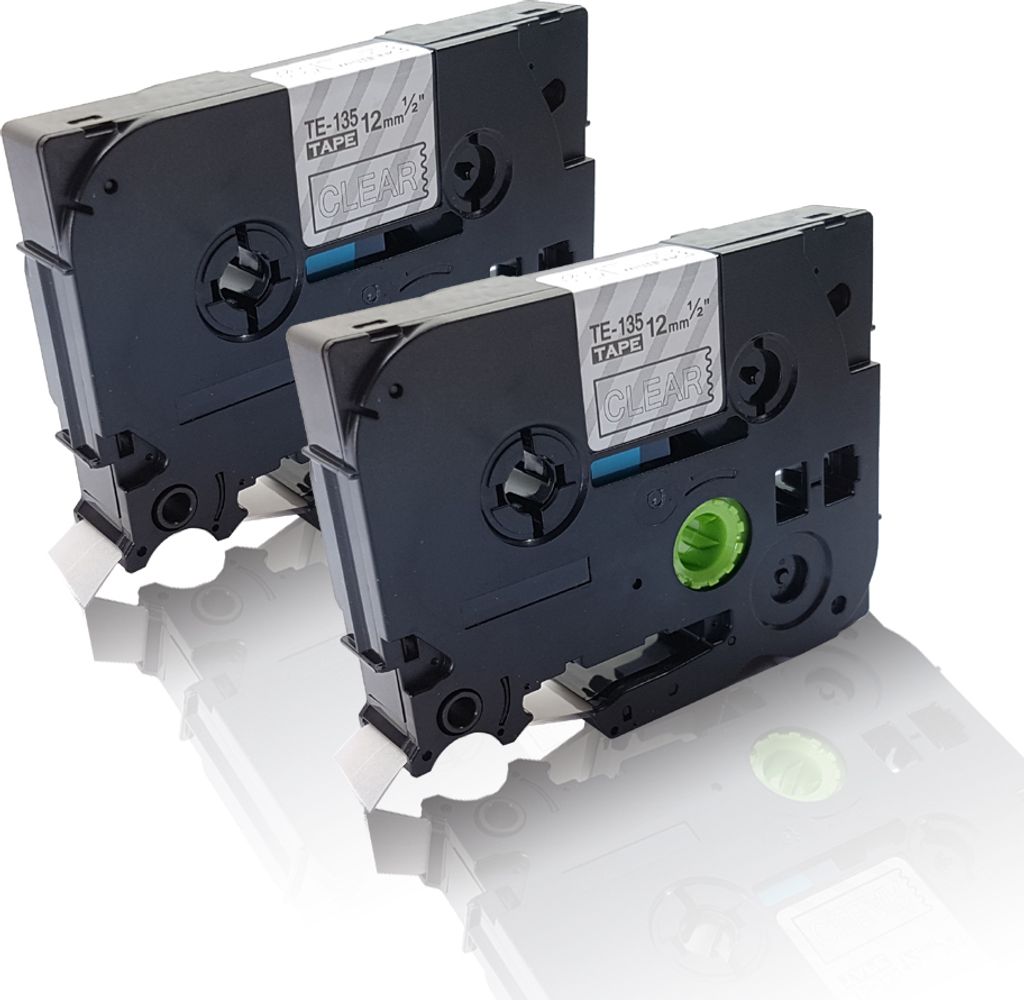 Print-Klex Schriftband kompatibel kompatibel mit Brother P-Touch 1830VP P-Touch 1850 CC P-Touch 1850CC P-Touch 1850VP P-Touch 1950VP P-Touch 200 12...