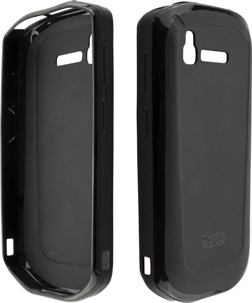 caseroxx Handheld Mobile Computer Schutztasche kompatibel mit Zebra TC52x / TC57x, Gummi Tasche schwarz