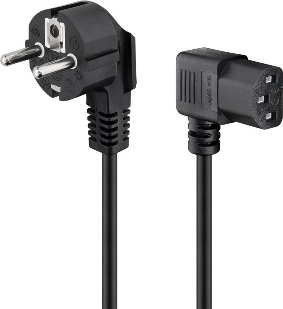 Goobay NK 102 S-200 Schwarz 2 m Produktbild 