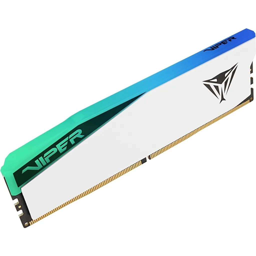 Patriot Viper Elite 5 RGB DDR5 16Go 5600MHz CL38 Blanche PVER516G56C38W