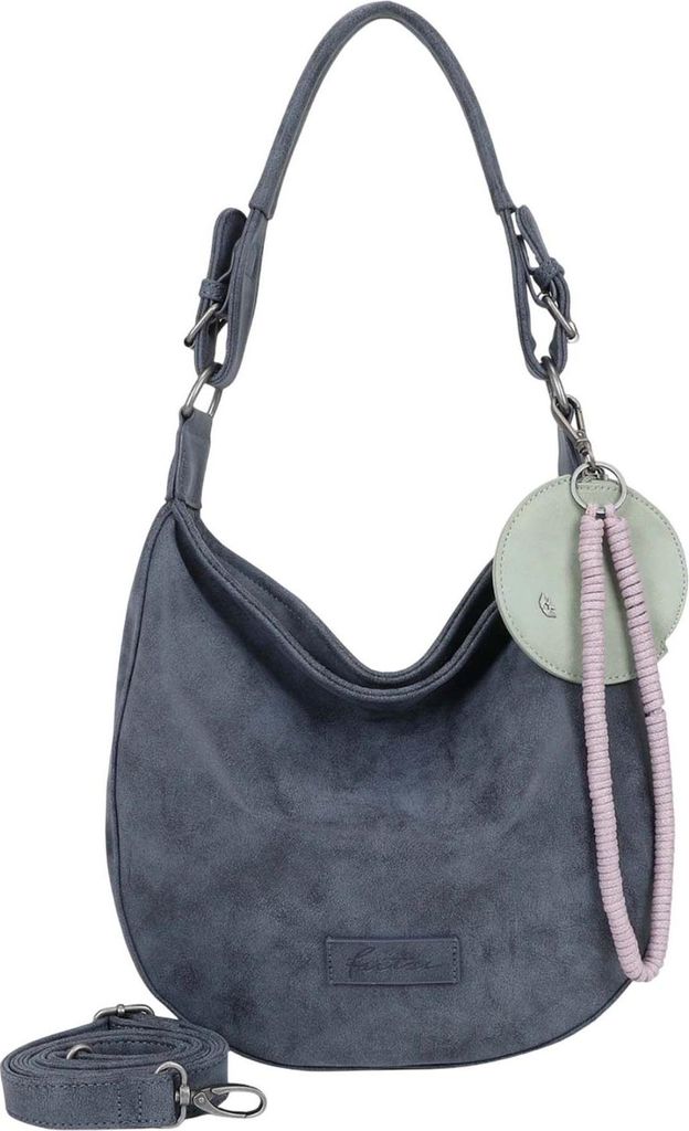 Fritzi aus Preußen Schultertasche Umhängetasche Fritzi Hobo Vintage Shoulder Bag True Blue dunkelblau