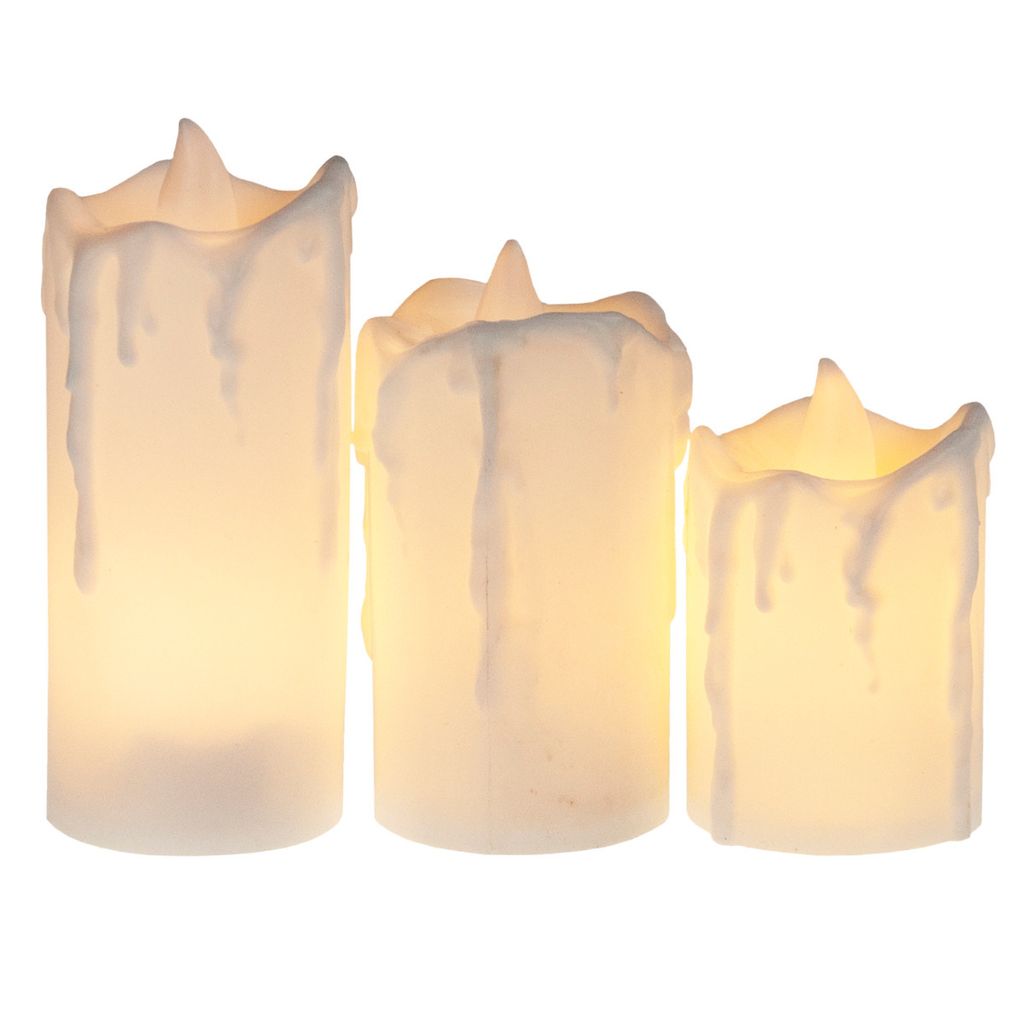 Dekoratívne LED sviečky - 3 ks Obrázok produktu 9