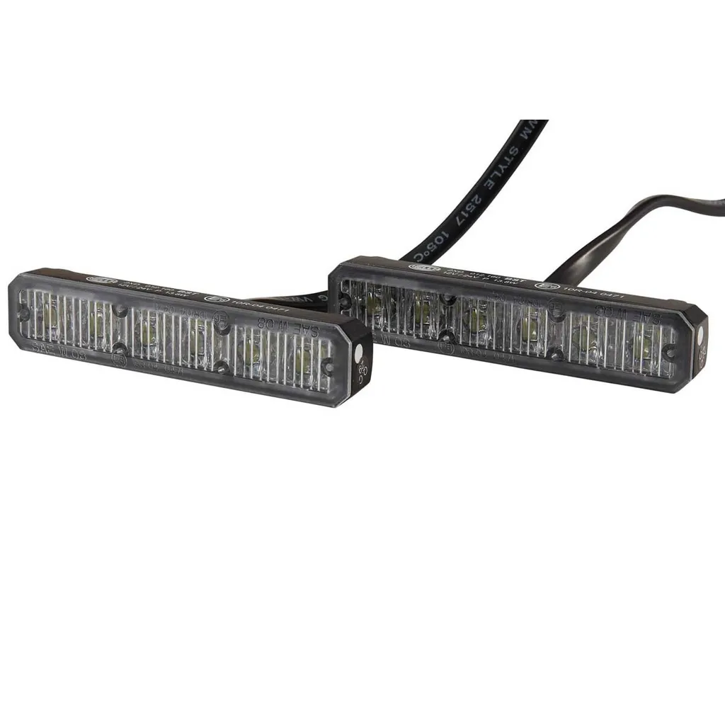 Feu à éclats LED 24V HELLA blanc rotatif haute puissance et universel