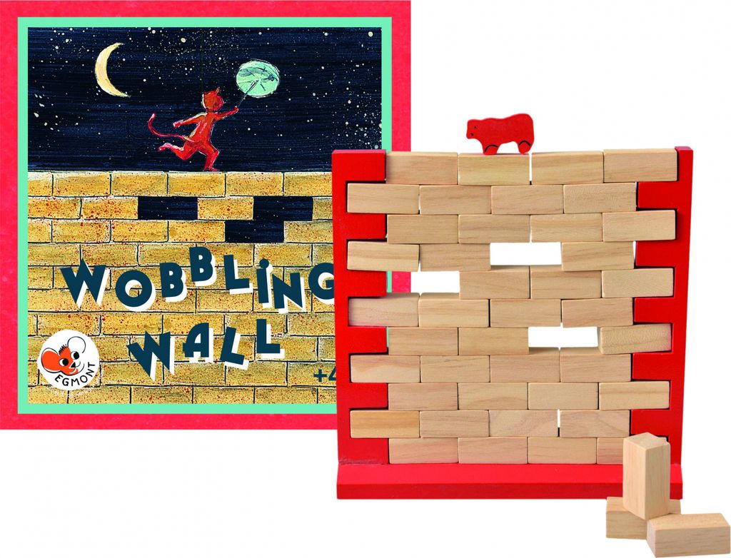 Egmont Toys Geduldsspiel: Wackelwand 20x4x20 cm
