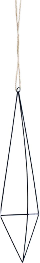 1 Set Luftanlagenhalter Geometrische Form Ästhetische Struktur 3D visueller Effekt Einfach zu installieren weit verbrauch-Größen:L