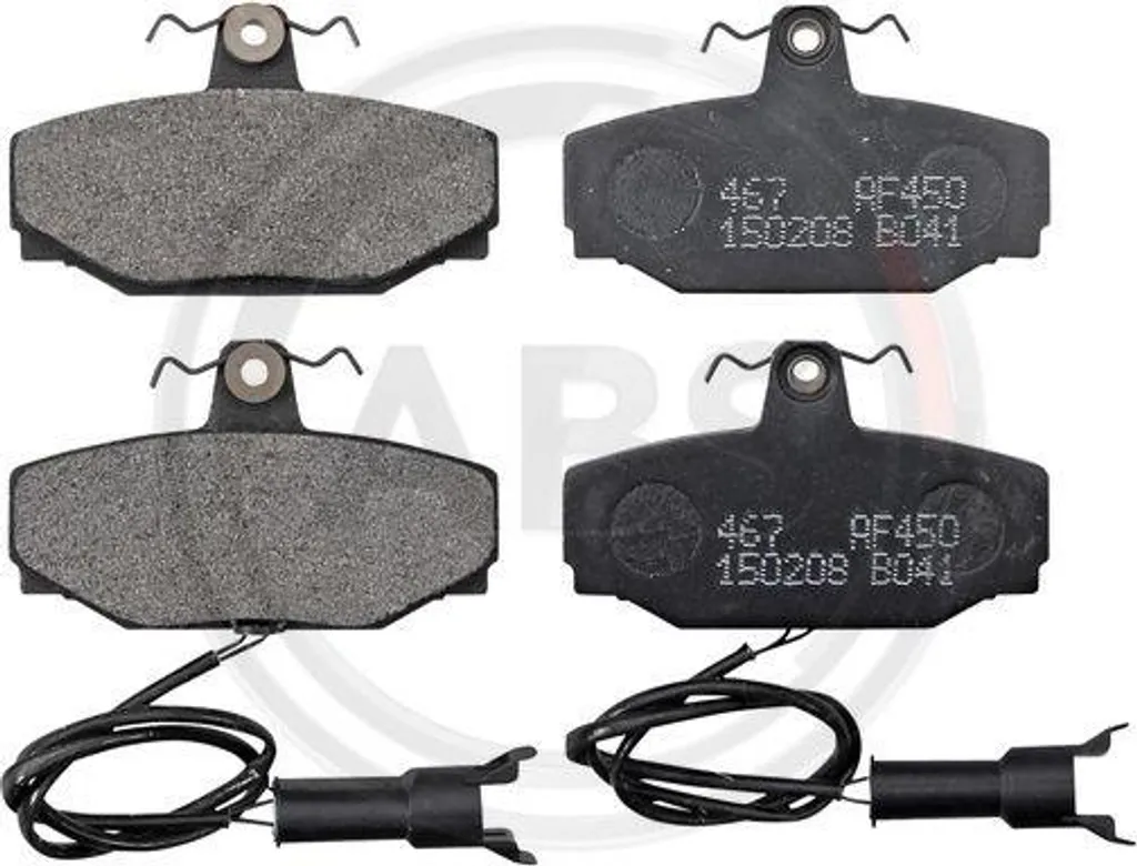 Supprimez les bruits de freinage : Plaquettes A.B.S. 36569/1 Jaguar