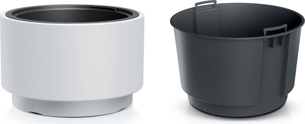 Zahradní květináč 46,8 cm Kulatá terasa Zahrada Home Bílá Obrázek produktu 