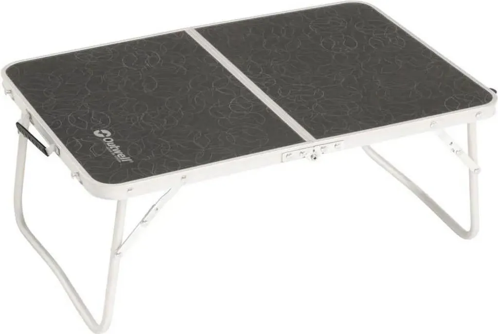 Table de camping Outwell Heyfield Low Table Noir compacte et pliable