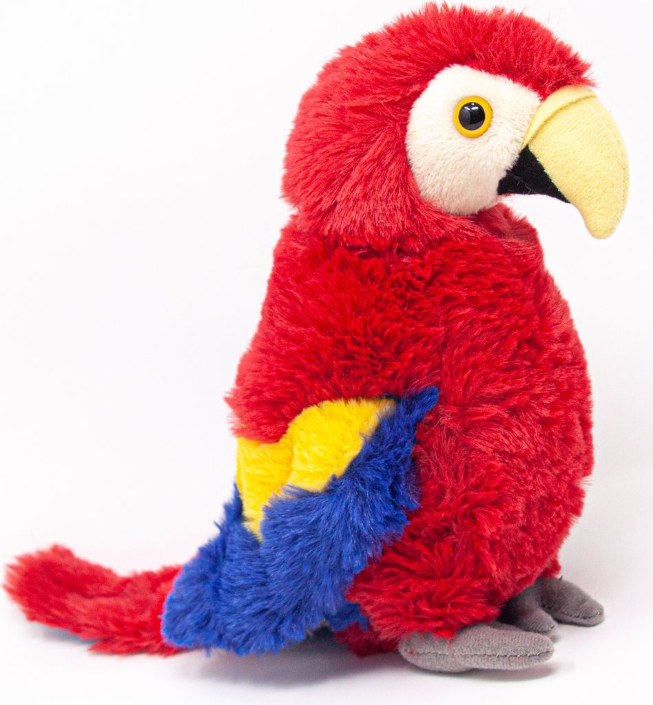Cornelissen - Kuscheltier - Hellroter Ara - 23 cm