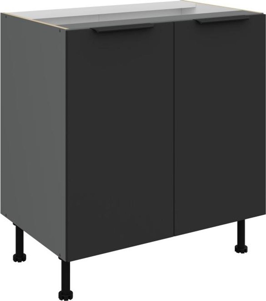 Unterschrank LUNARA mit zwei Türen – Breite 80 cm, Produktbild 