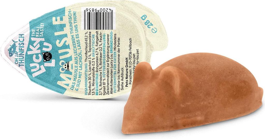 Lucky Lou 014856, Alle, jede Rasse, Thunfisch, 28 g, Produktbild 
