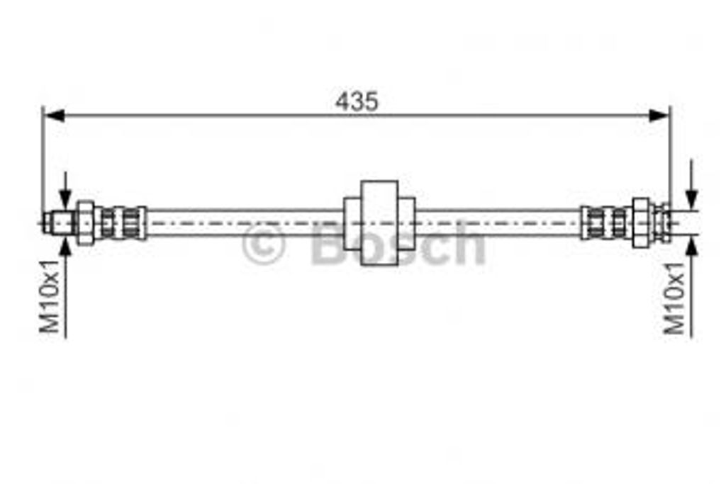 Bosch Bremsschlauch 1 987 476 521