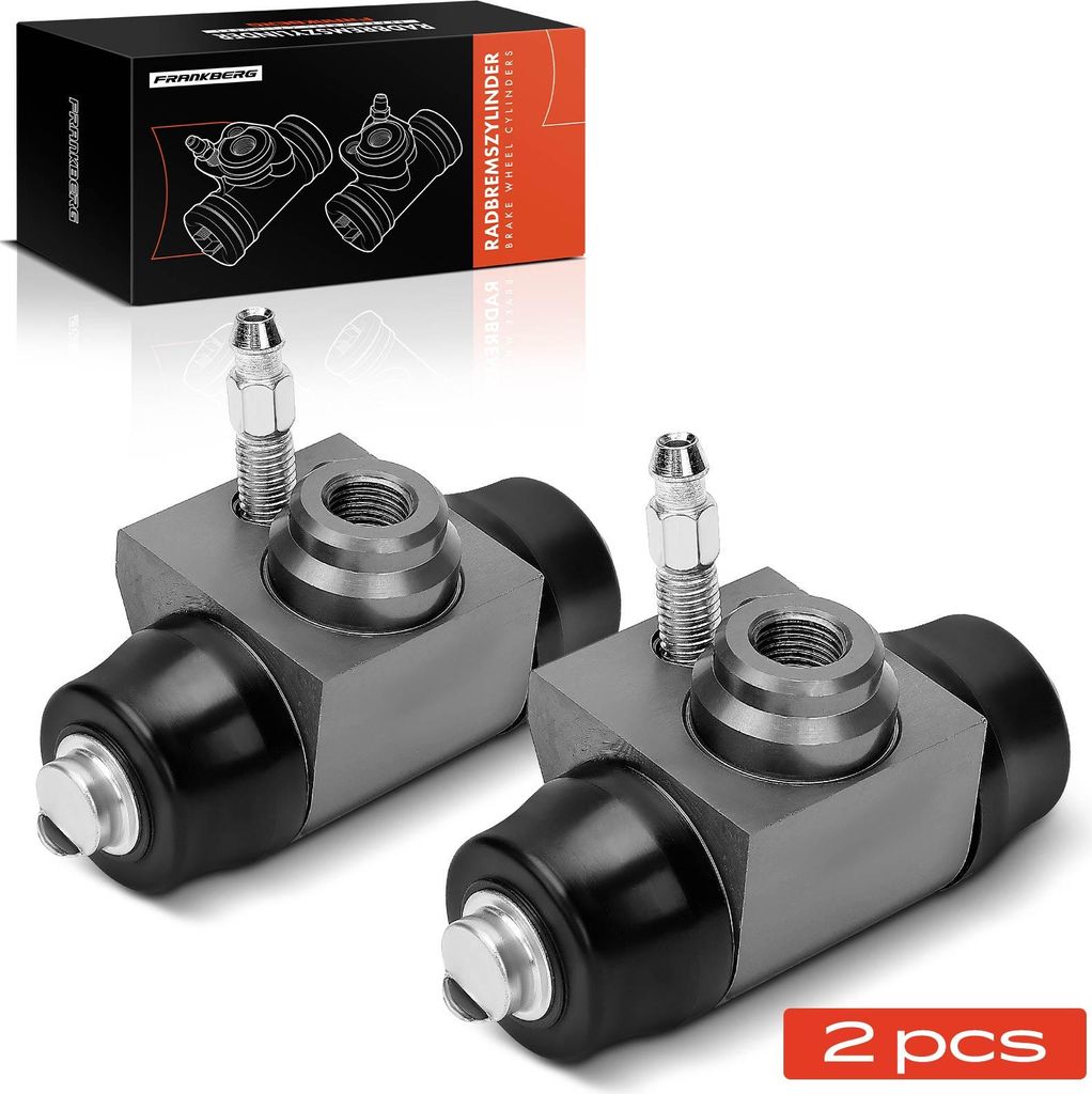 Frankberg 2x Radbremszylinder Hinten für VW Passat 35I Audi 100 Seat Skoda 1.5L-2.4L