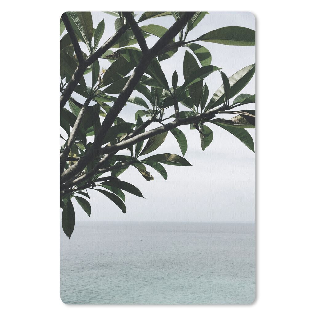 MuchoWow Mauspad Mousepad Baum - Laub - Meer 40x60 cm - Mousepads - Maus Mat - Pad - Mausunterlage - Schreibtisch Accesoire