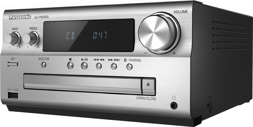Panasonic SC-PMX94: Sistema de audio - 2 x 60 vatios Imagen del producto 