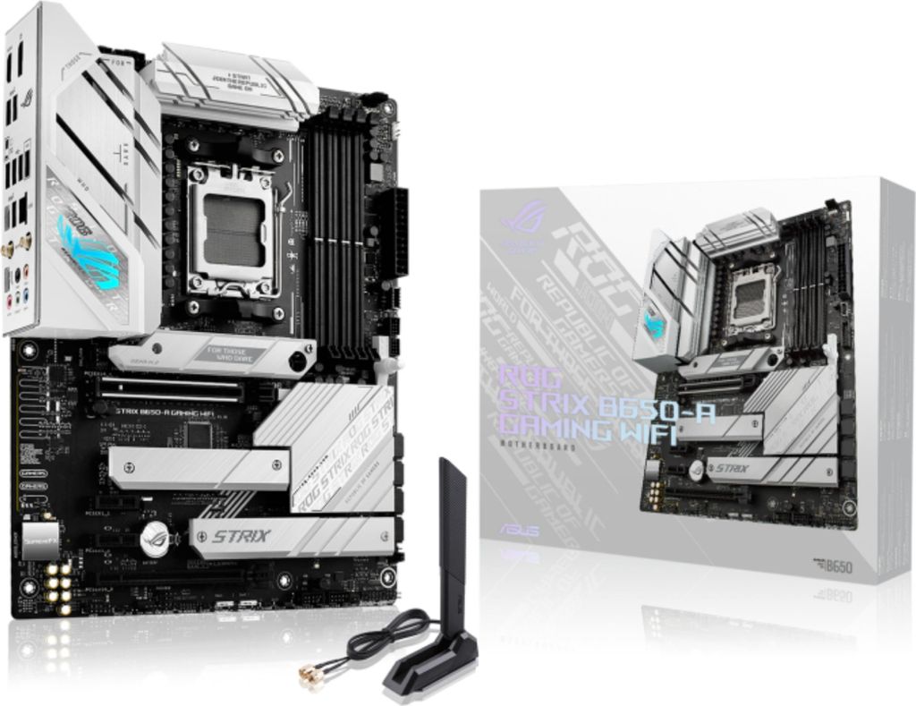 ASUS ROG STRIX B650-A GAMING WIFI Mainboard Sockel AM5 Produktbild 