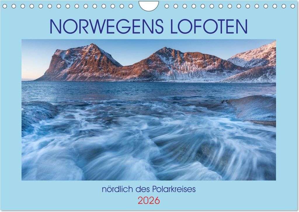 Norwegens Lofoten (Wandkalender 2026 DIN A4 quer), CALVENDO Monatskalender