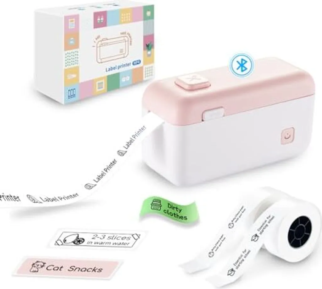 Etichettatrice VRETTI Bluetooth: Etichette Personalizzate Casa e Scuola