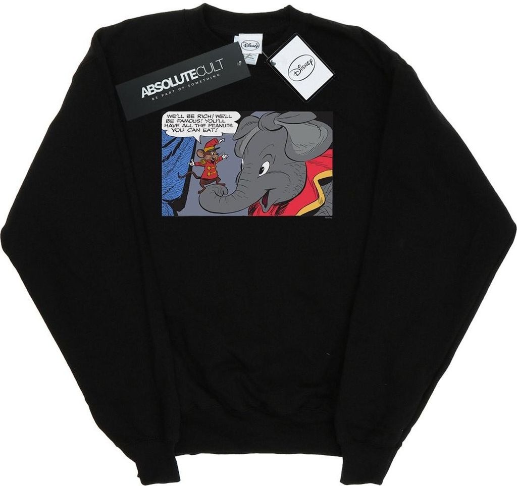 Disney - "Rich And Famous" Sweatshirt für Herren BI16870 (XXL) (Schwarz)