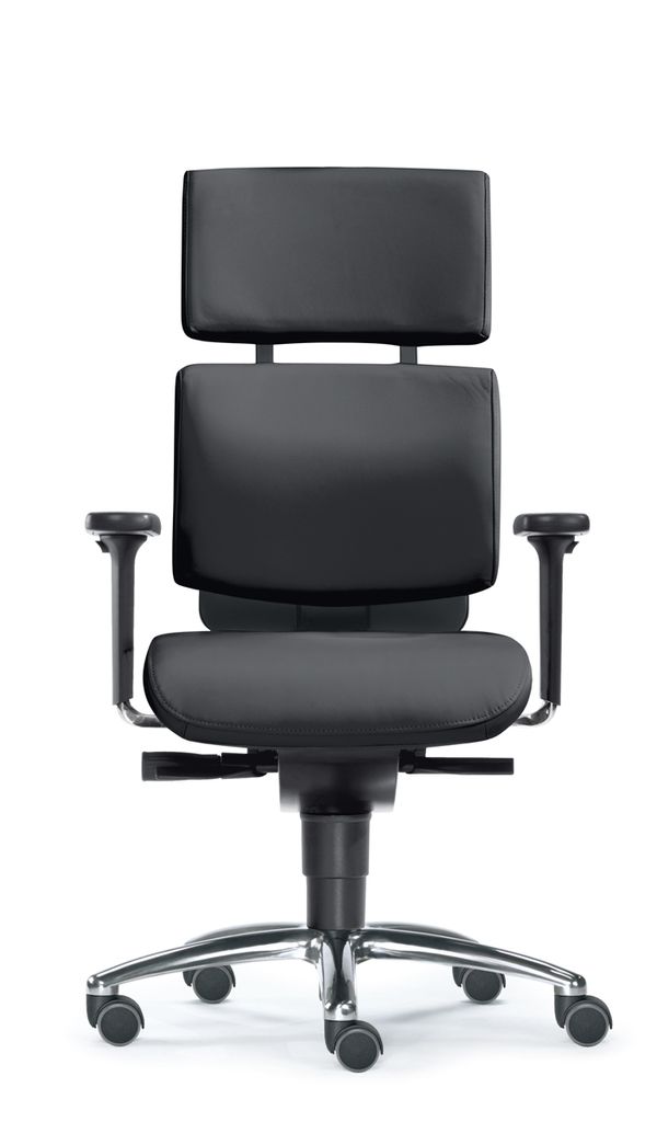 SITWELL STEIFENSAND Bürostuhl Büro Homeoffice Stuhl mit Teppichrollen Schwarz