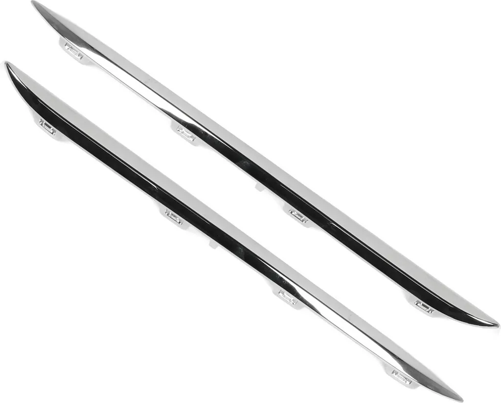 Baguettes de pare-chocs arrière en ABS chrome pour Classe C W205