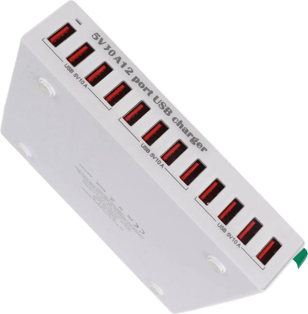 Station USB 12 ports : finissez-en avec le manque de prises de courant