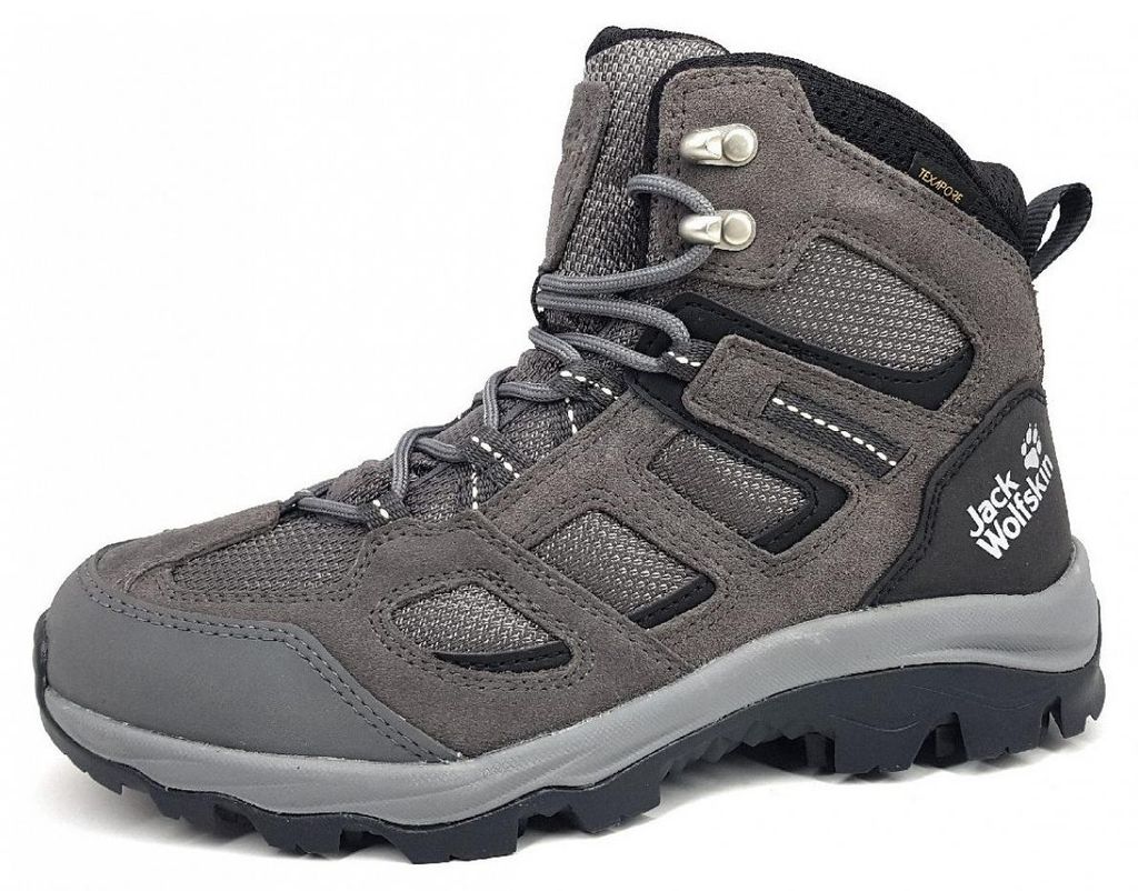 Jack Wolfskin Vojo 3 Texapore mid W Wanderschuh Grau in Gr. Produktbild 
