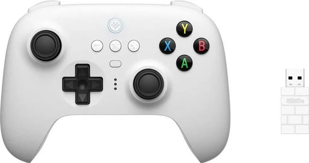 Manette Hall Effect 8BitDo Ultimate 2.4G - Joysticks Magnétiques Blancs