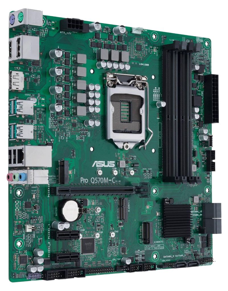 ASUS PRO Q570M-C/CSM Intel Q570 LGA 1200 (Socket H5) micro Obrázek produktu 