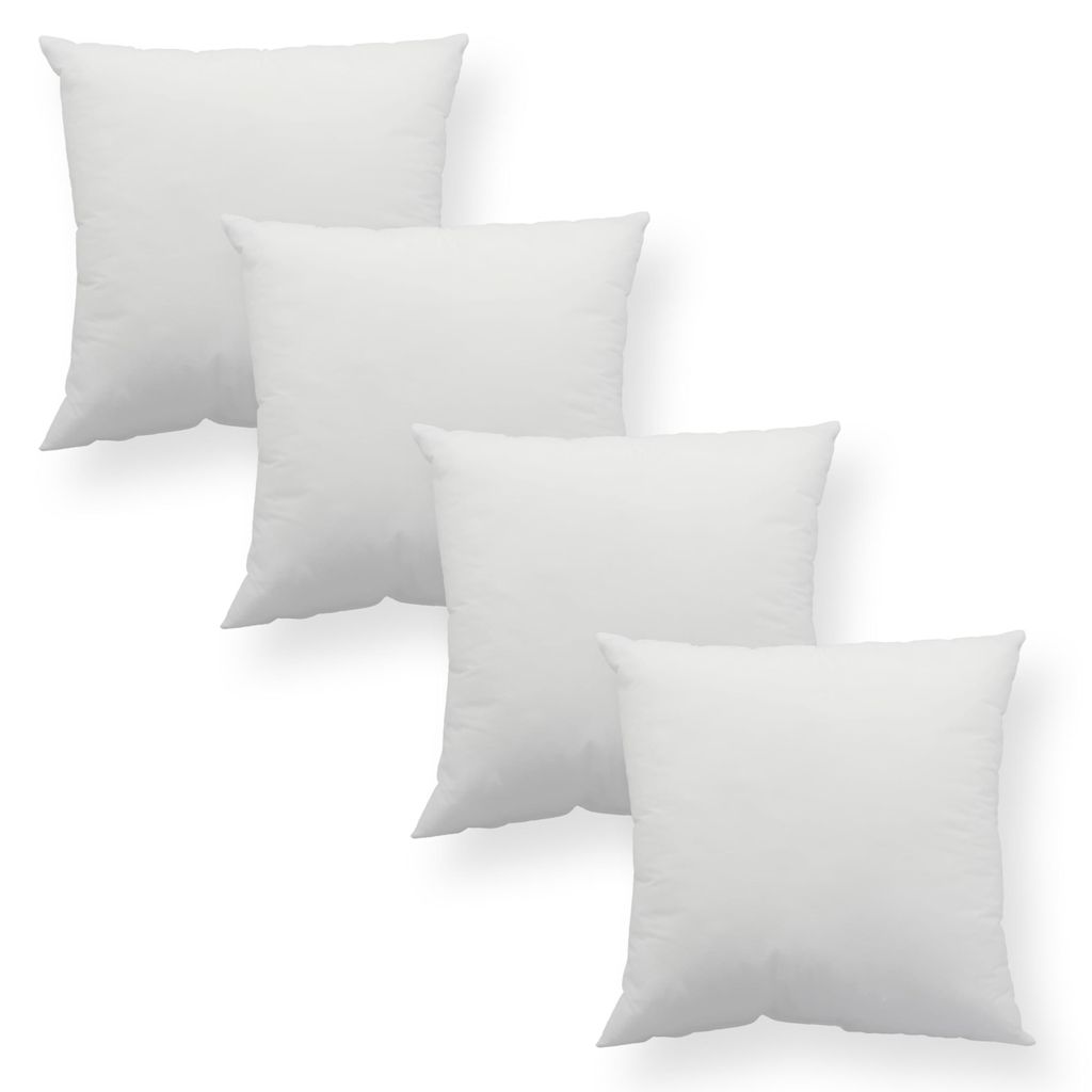 4er Pack Füllkissen 40 x 40 cm Microfaser Kissenfüllung Produktbild 