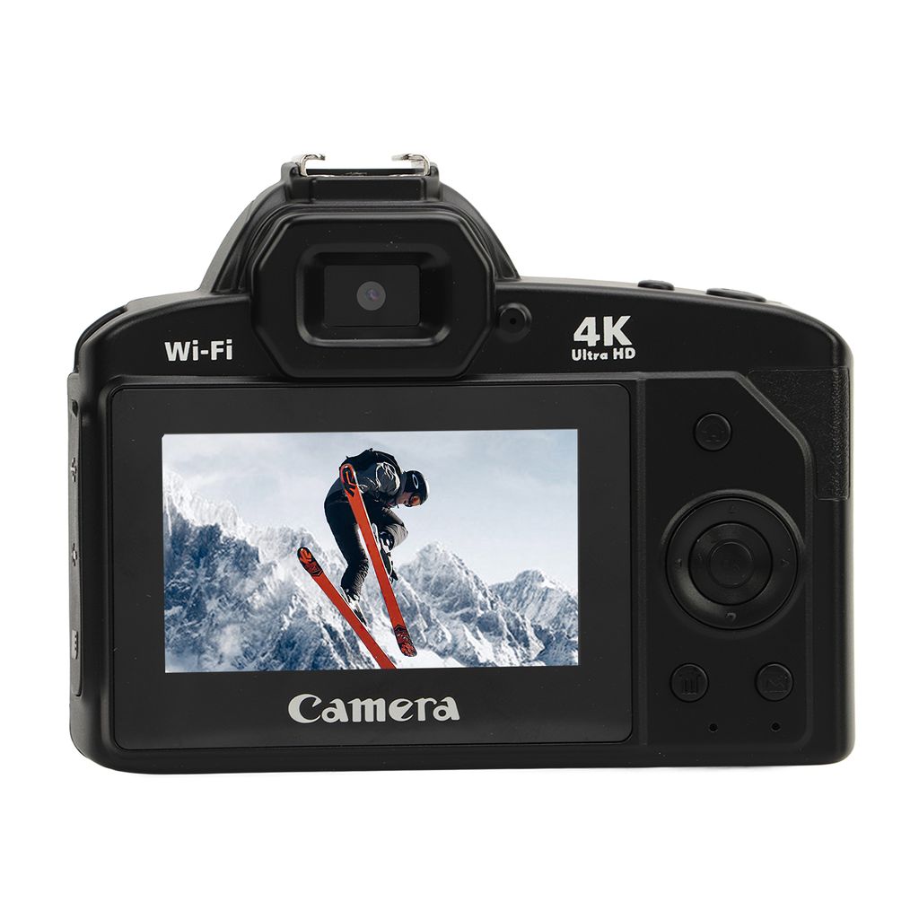digitální kamera 4K 64MP HD s nočním viděním, 3palcový Obrázek produktu 7