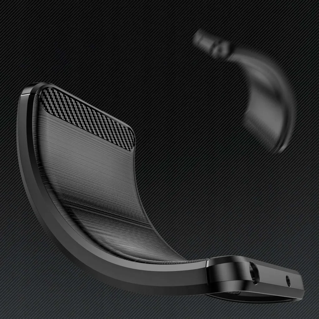 Coque SPACECASE Carbon pour Redmi Note 14 Pro+ 5G noire ultra résistante - 5