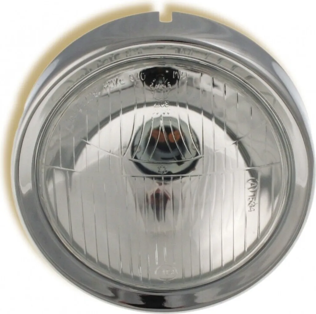 Optique de phare et entourage RMS pour Vespa 150 180 Rally Sprint Veloce