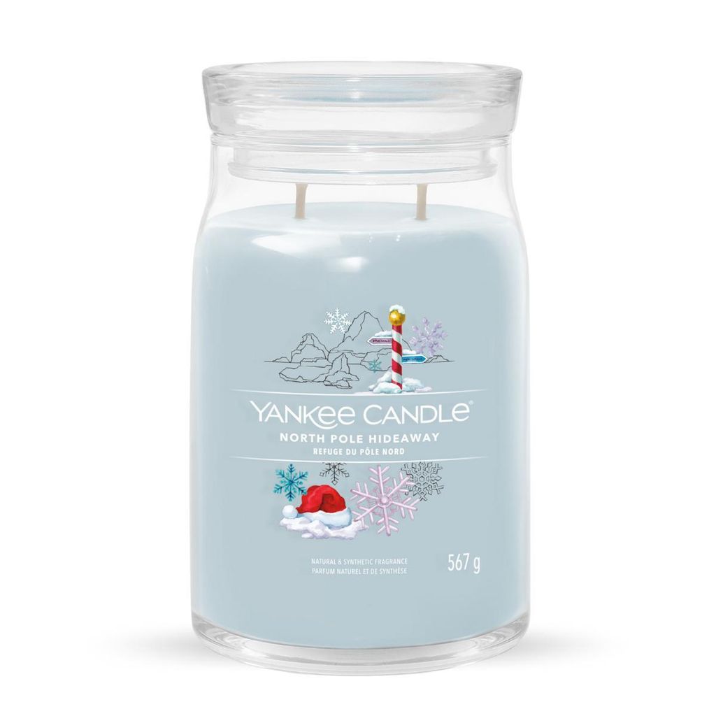 Yankee Candle NORTH POLE HIDEAWAY Signature Large Jar 567 g