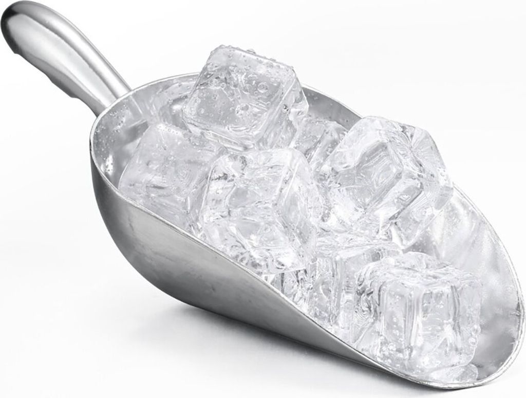 INF Aluminium-Eislöffel Mehrzweck-Küchenlöffel M