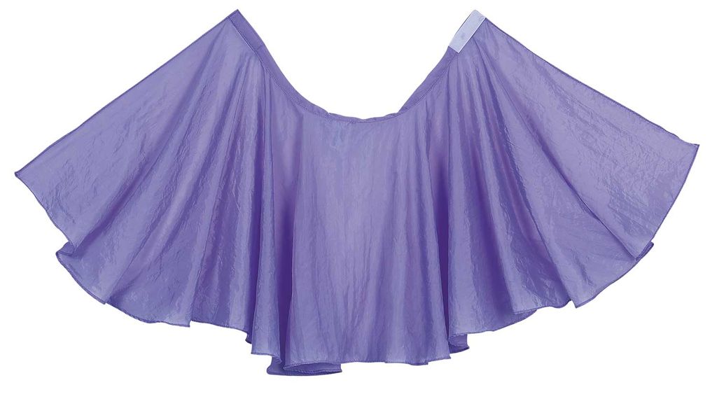 Comair Frisierumhang Crash flieder kurz 85x85cm Cape Crash lilac