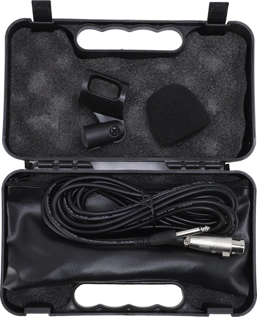 Microphone à main filaire pour haut-parleurs actifs et mixage 5m