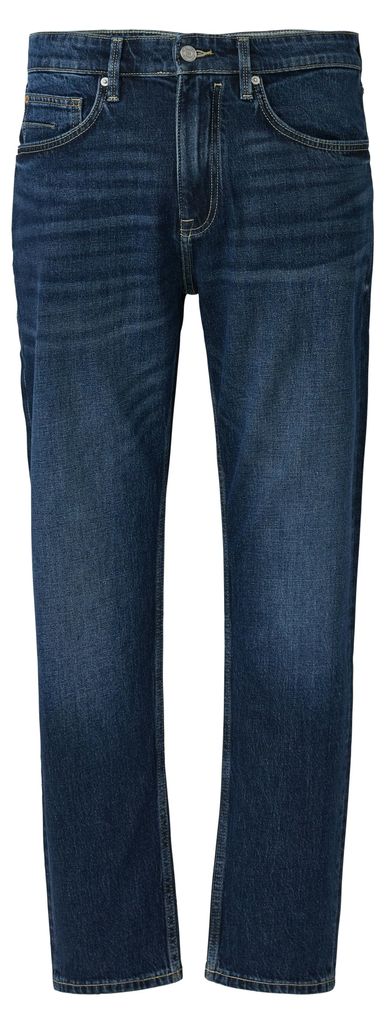 s.Oliver Jeans Regular Fit, Mid Rise Bund, Straight Leg, leicht elastisch, klassische Waschung