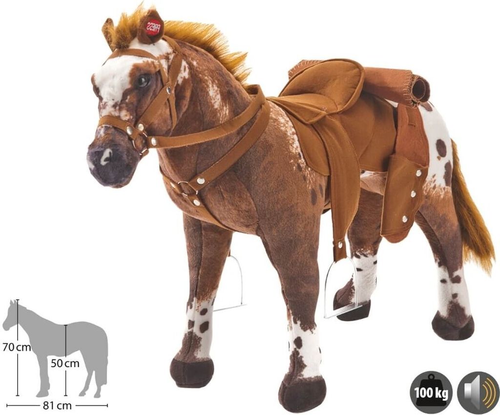 Happy People Cowboypferd mit Sound; 58937 Produktbild 