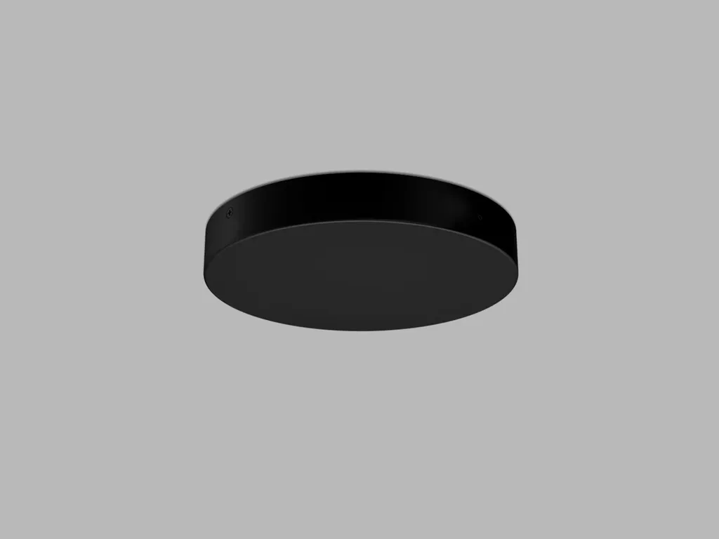 Rosace Noire LED2 6279303 CANOPY 30 pour Cacher Fils Électriques Plafond