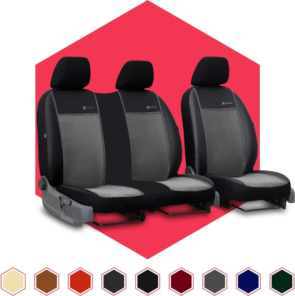 Coprisedili Bus 1+2 Transporter Anteriore Grigio - Prezzo Migliore