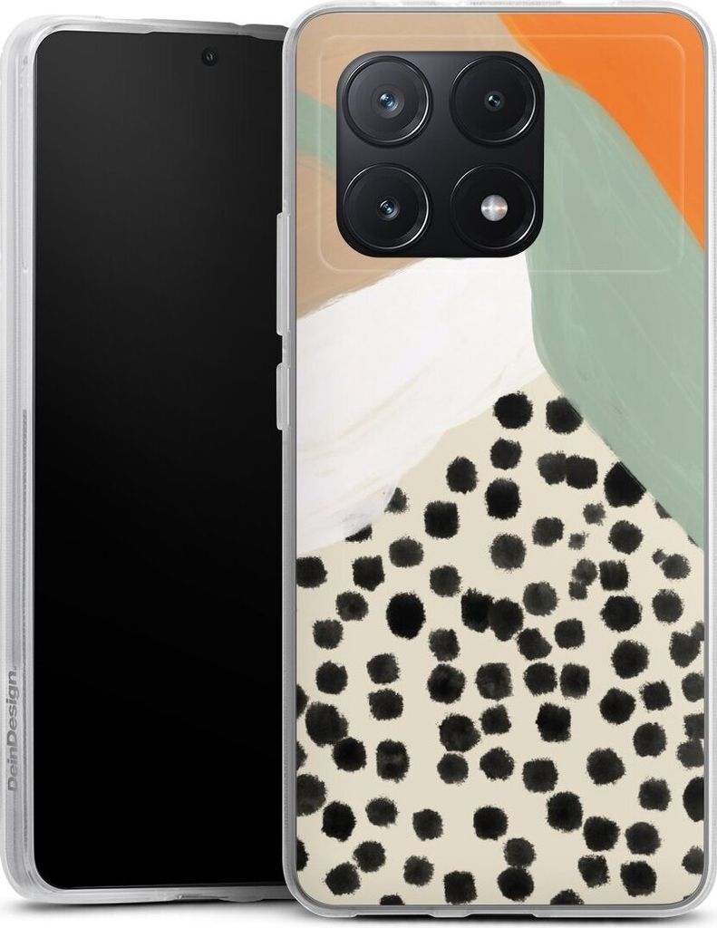 DeinDesign Handyhülle für Xiaomi Poco X6 Pro Silikon Hülle Case Smartphone Schutzhülle Abstrakt Boho Kunst