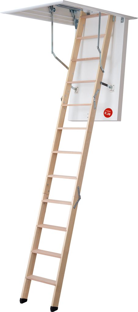 Dolle Bodentreppe clickFIX® thermo 3-teilig bis 274cm Produktbild 