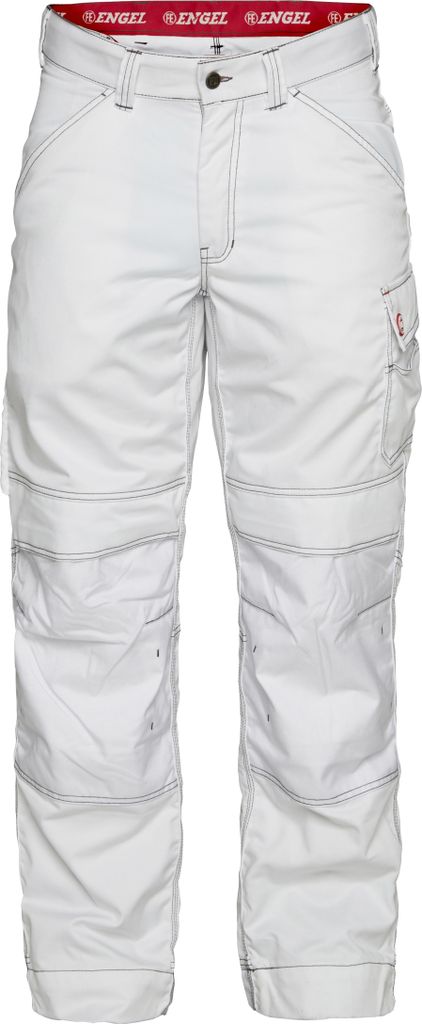 F. Engel Combat Handwerkerhose, Weiss, Gr. 28