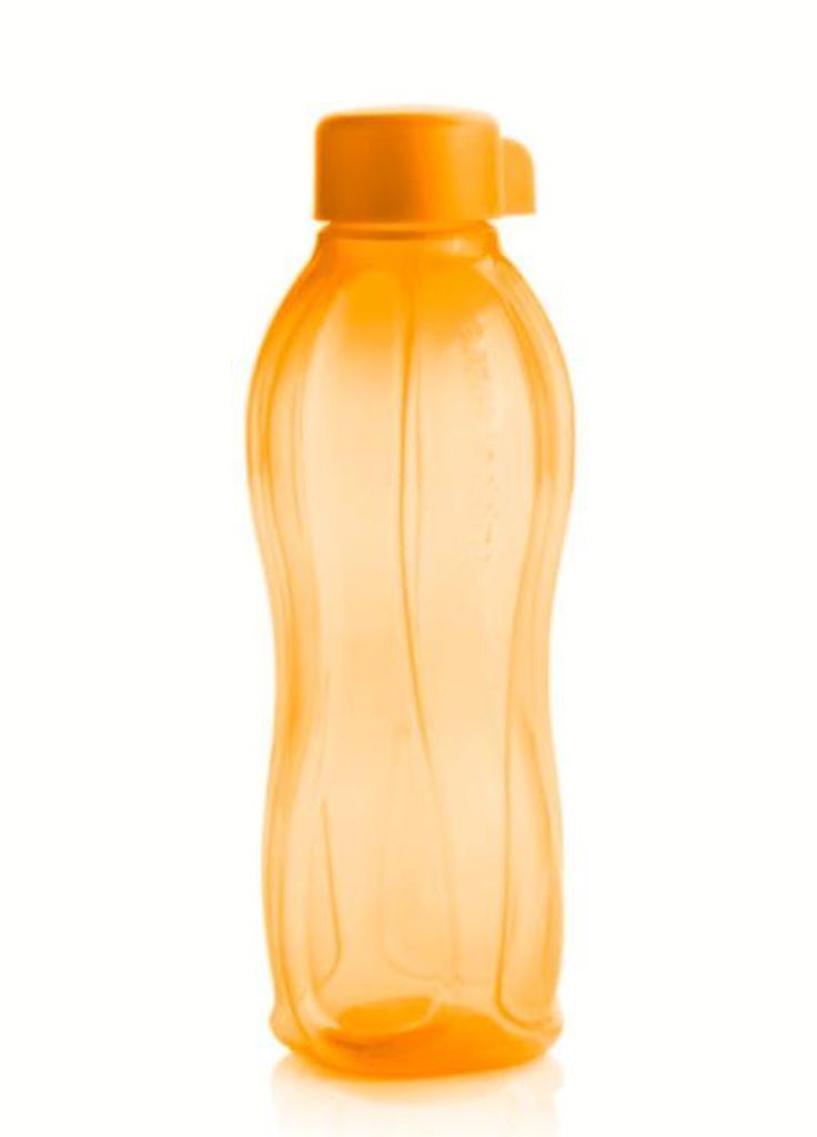 TUPPERWARE To Go Eco 1,0L orange DREHVERSCHLUSS Trinkflasche EcoEasy