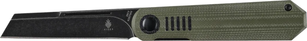 Couteau pliant polyvalent Kizer De L'Orme Ki3570A3 pour bricolage et EDC
