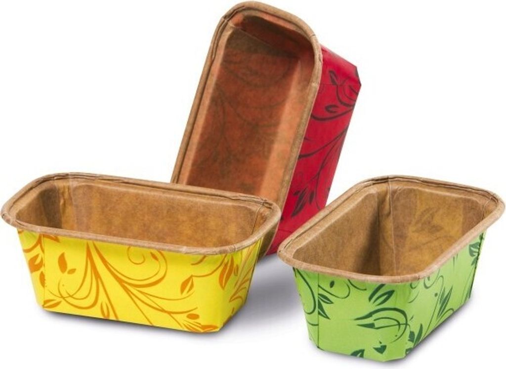Guardini Easy Bake Mini-Brotbackform, farbig, 6 Stück