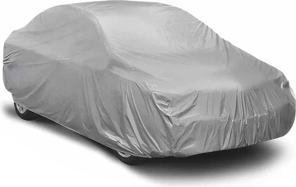 Telo Copriauto 425x172x147 Universale Grigio - Massima Durata Esterna