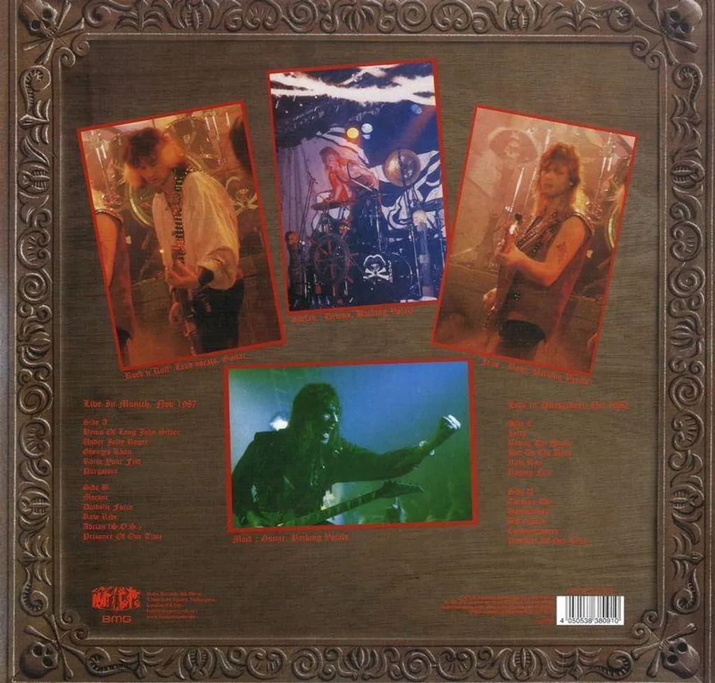 Disque Vinyle Ready For Boarding Running Wild LP Orange Collector Metal - 2