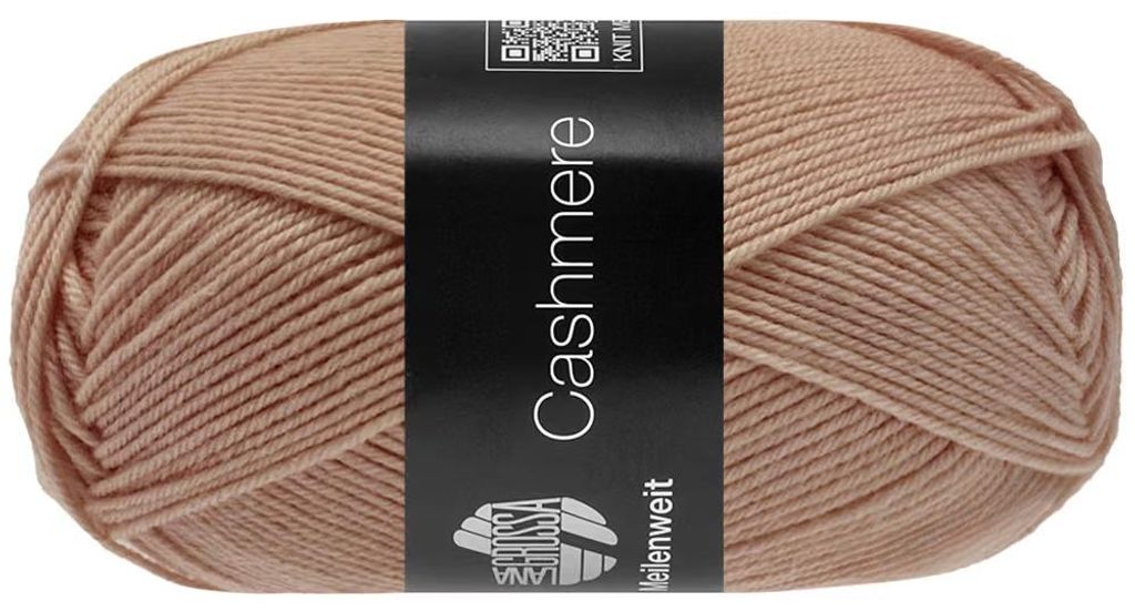 Lana Grossa - Meilenweit 4-fach 50g Cashmere 0065 sandbeige Produktbild 